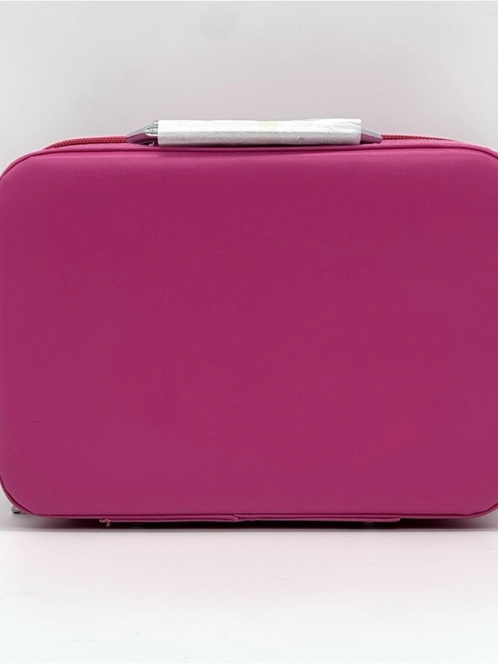 Hot Pink High Heel Cosmetic Train Case - Picture 2 of 6